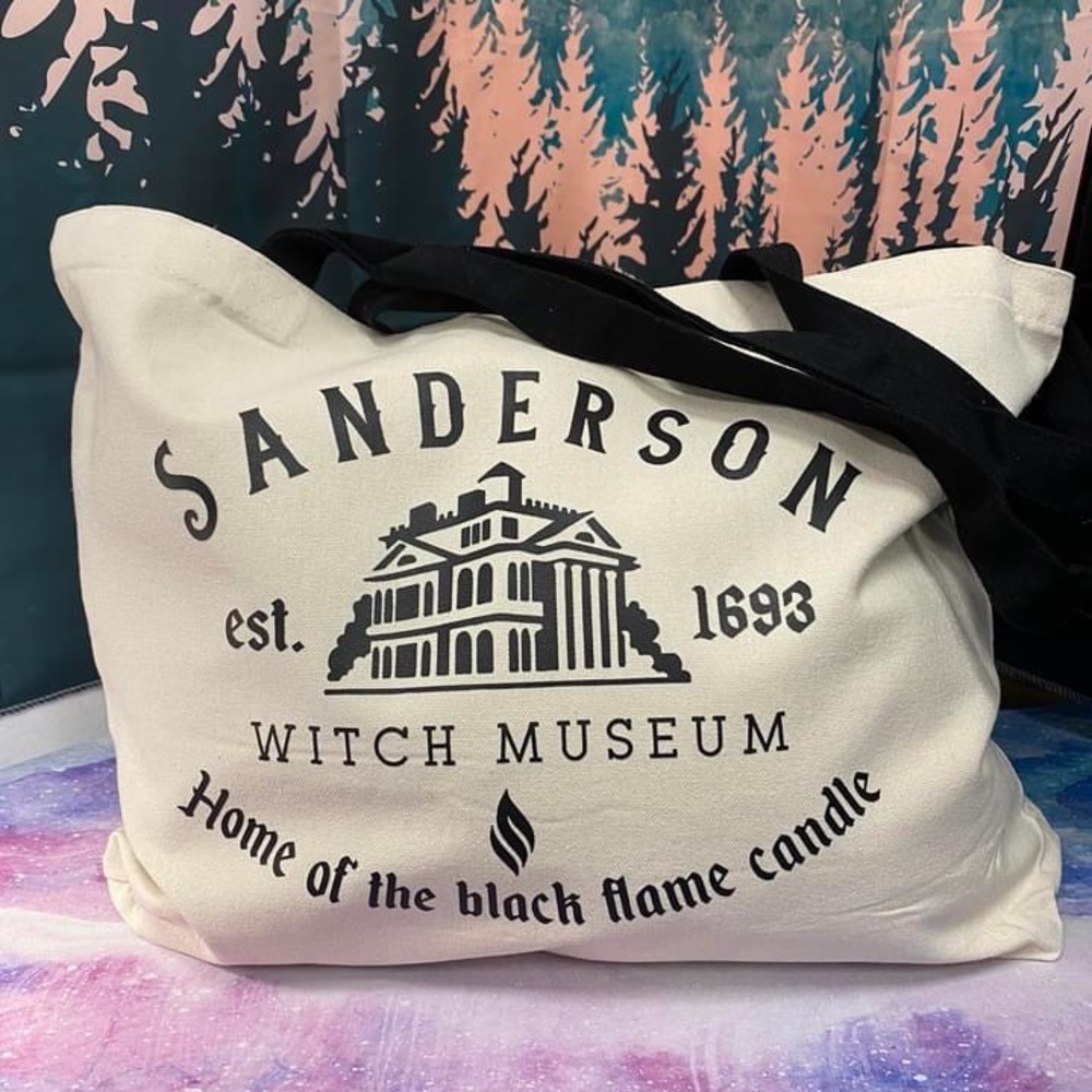 Sanderson Witch Museum canvas tote bag